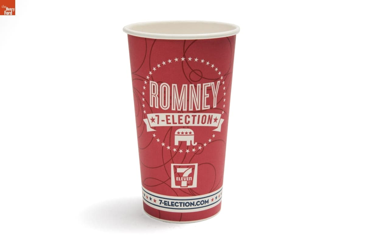 Romney 7-Election Cup from 7-Eleven, 2012