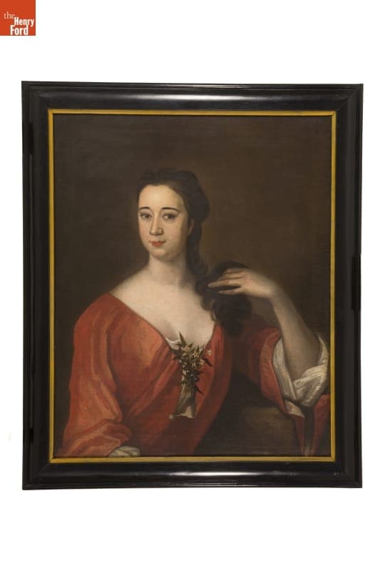 Portrait of Woman, Thought to be Patience Shirley, circa 1725