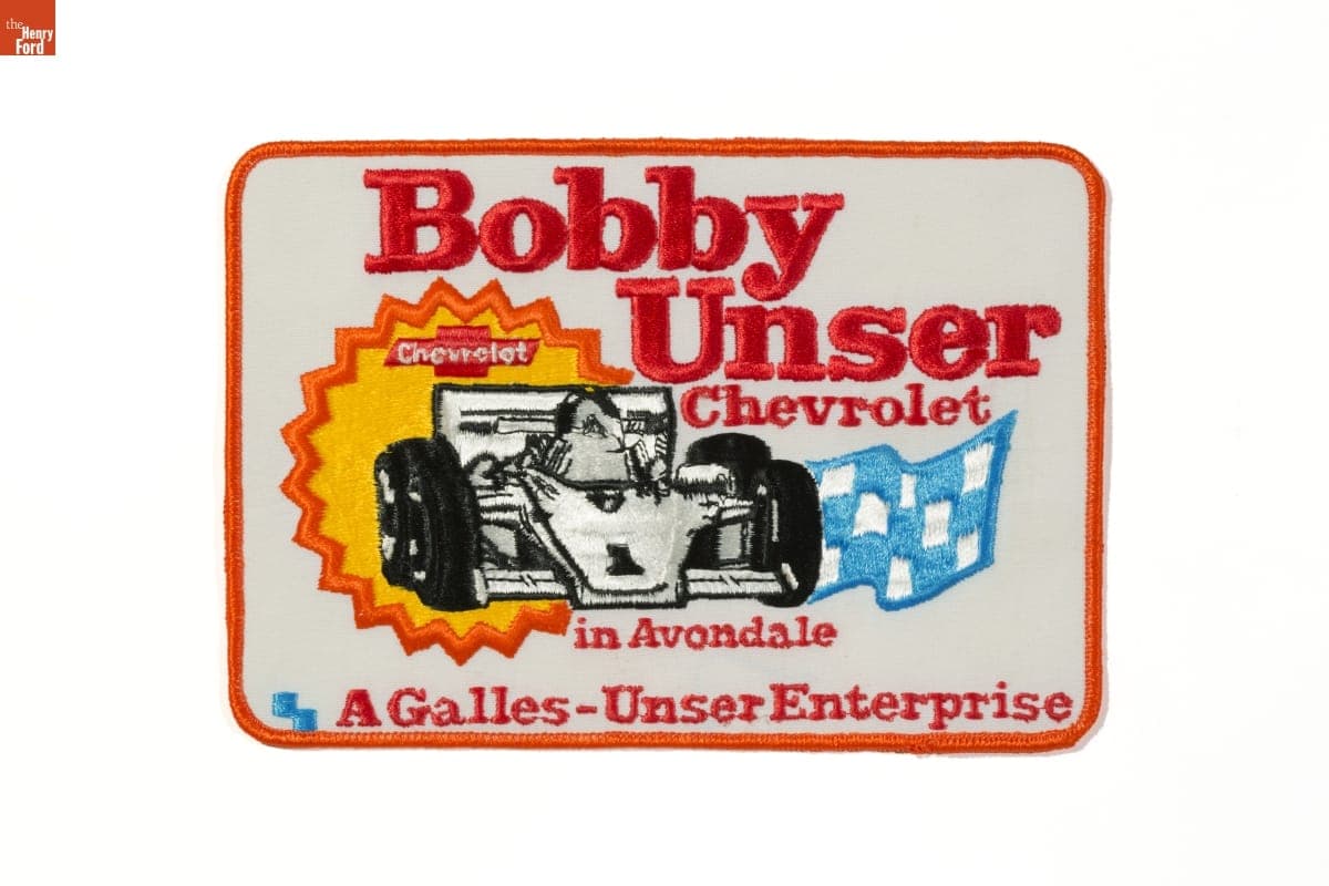 Unser Chevrolet Racing Patch, circa 1980