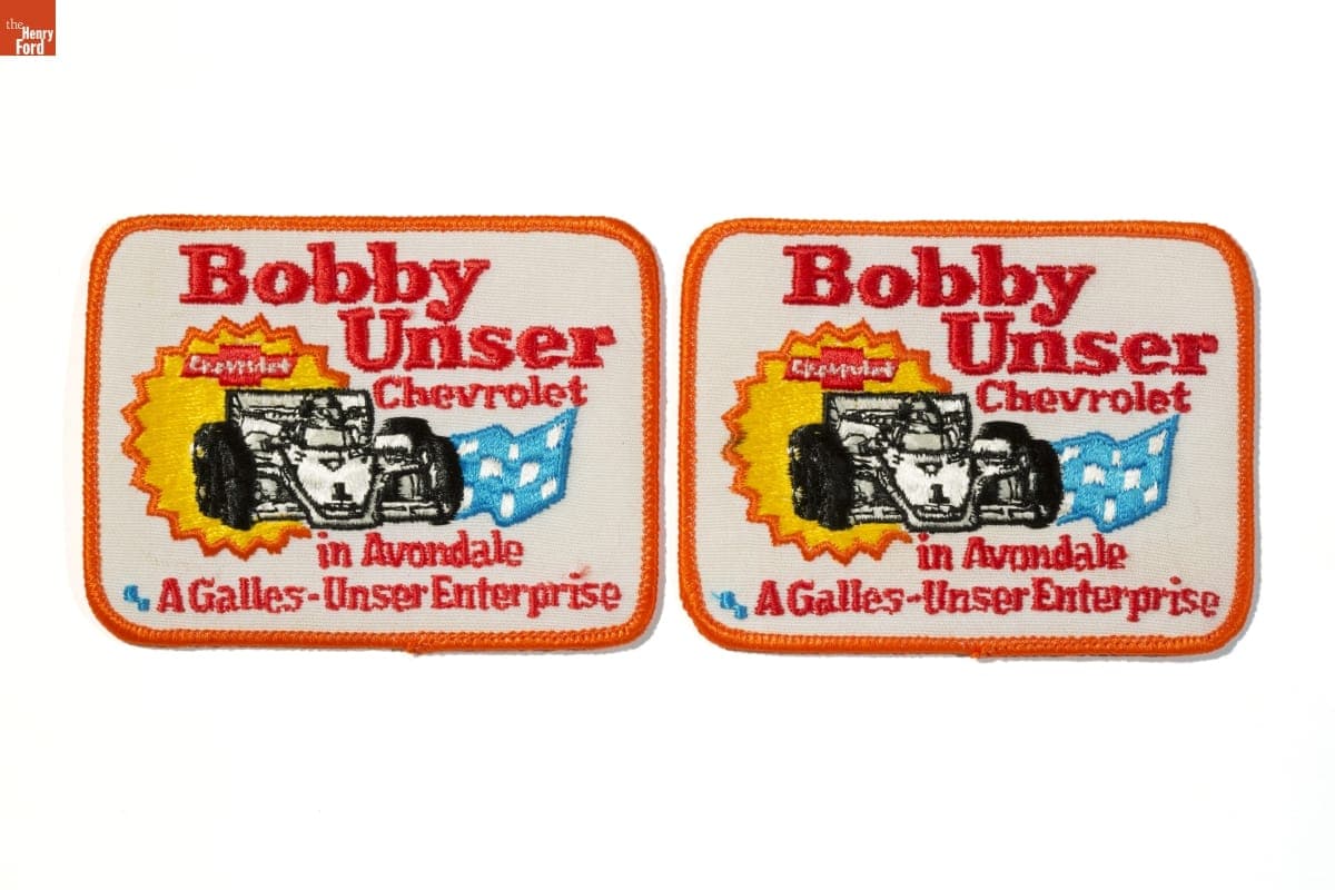 Unser Chevrolet Racing Patch, circa 1980