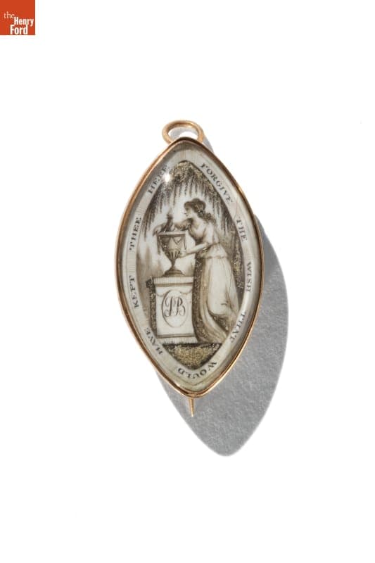 Mourning Pendant for Percival Barker, 1786