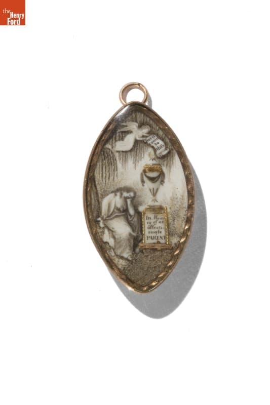 Mourning Pendant for William Oliphant, 1790
