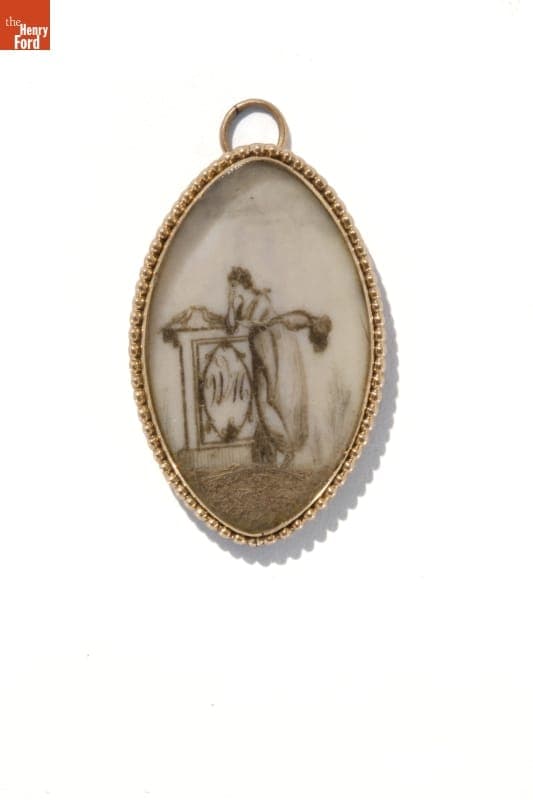 Mourning Pendant, 1790-1810