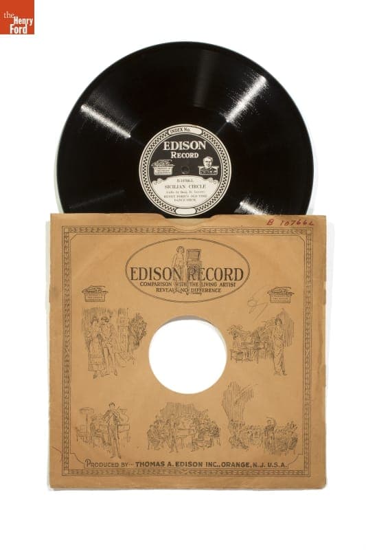 Edison Diamond Disc Record, "Sicilian Circle" and "Valeeta Waltz," 1926