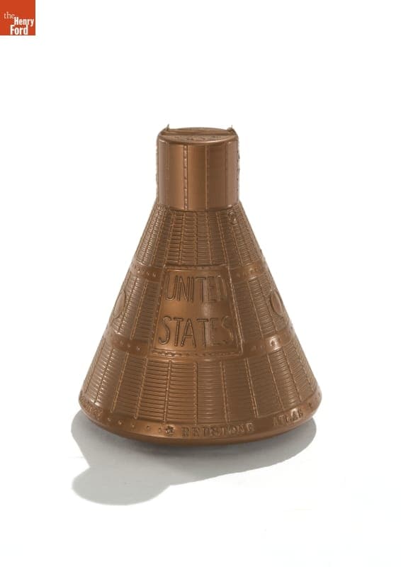 Souvenir Bank Commemorating "First U.S. Astronaut Space Flights," 1963