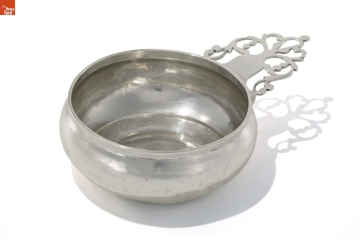 Porringer, circa 1730