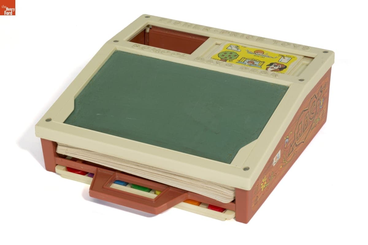 Fisher-Price "School Days Play Desk," 1975
