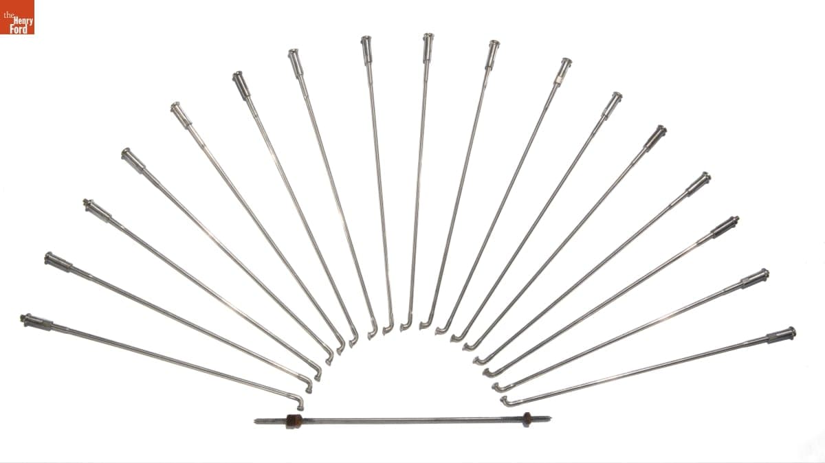 Bicycle Spokes, Used by the Wright Brothers, Dayton, Ohio, circa 1900