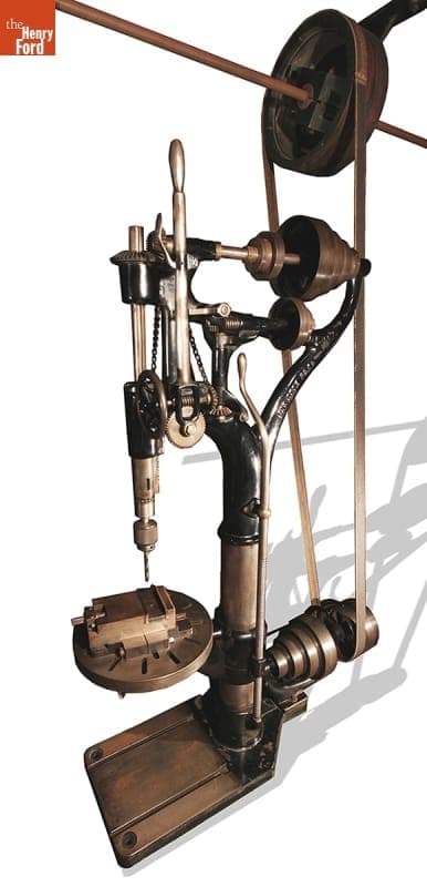 Drill Press, Used by the Wright Brothers, circa 1895
