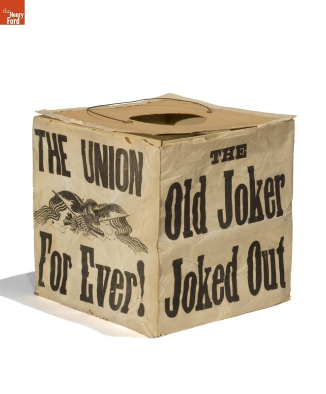 McClellan Presidential Campaign Lantern, 1864