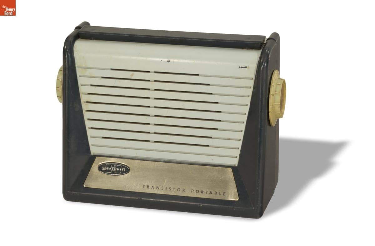 Heathkit Portable AM Transistor Radio, Model XR-2P, circa 1962