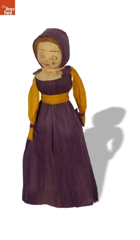 Cornhusk Doll, 1920-1940