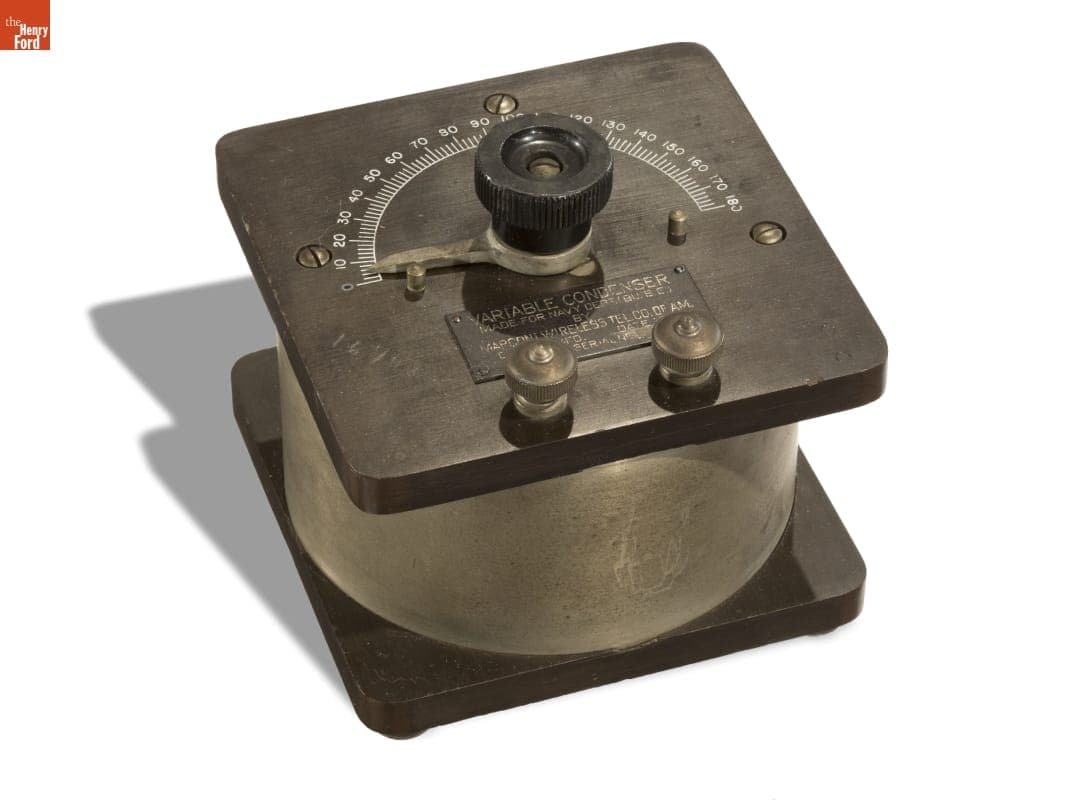 Marconi Variable Condenser, Type SE-61, 1918