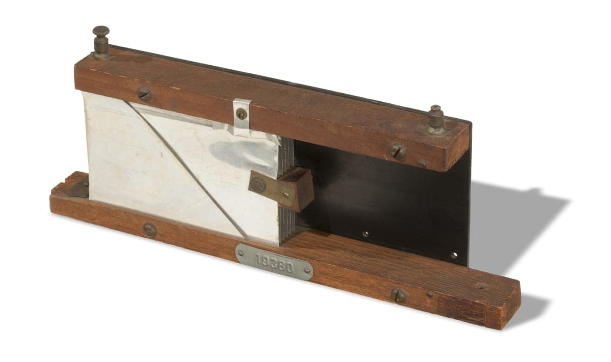 Homemade Variable Condenser, Used by Charles Apgar, 1915
