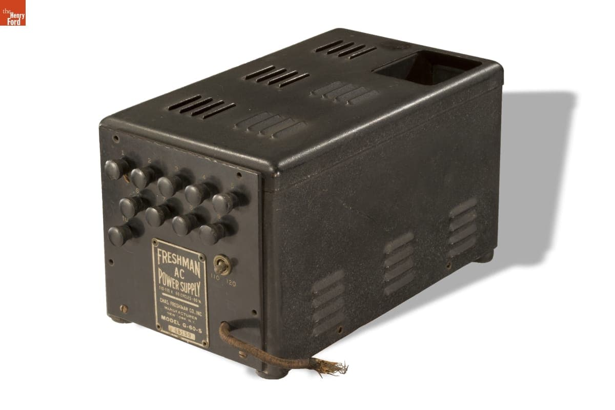 Freshman AC Power Supply, Model G-60-S, 1927-1930