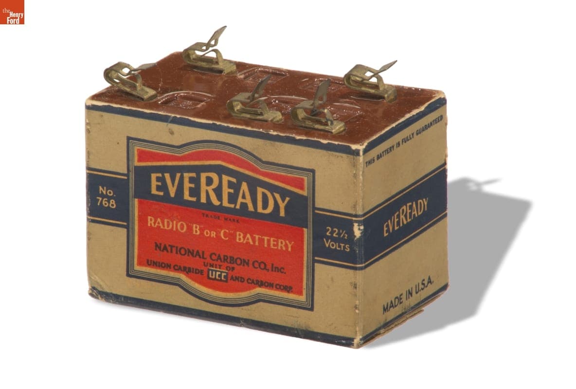 Eveready Battery, No. 768, 1932-1934