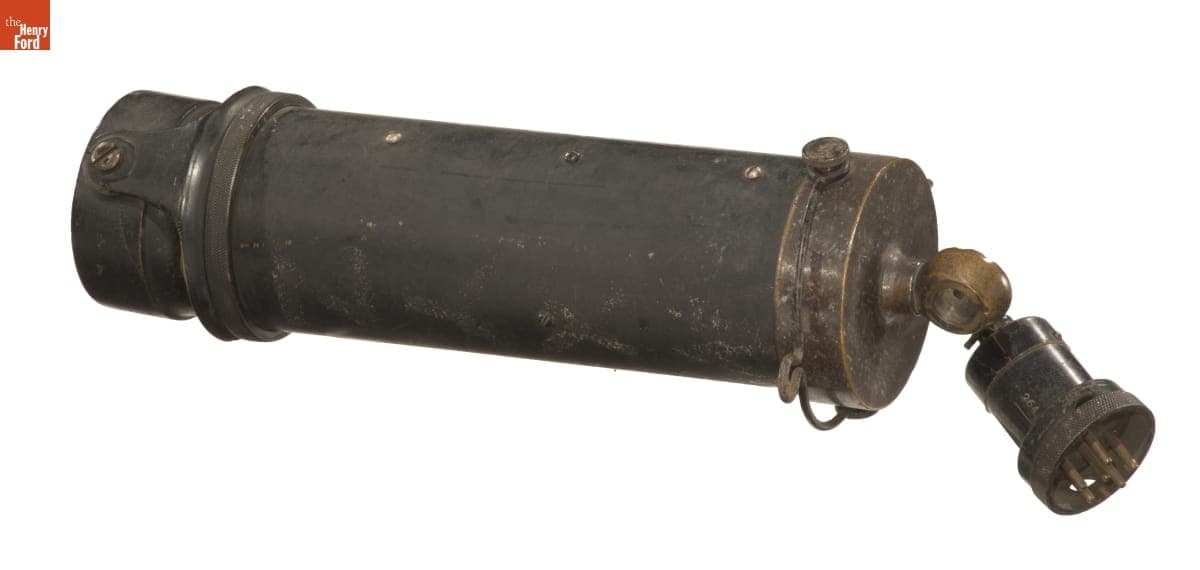 Western Electric Microphone, Model 47A, Used at WXYZ Radio Station