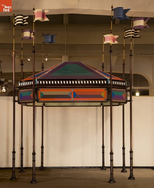 Kiosk From IBM Pavilion at the 1964 New York World's Fair