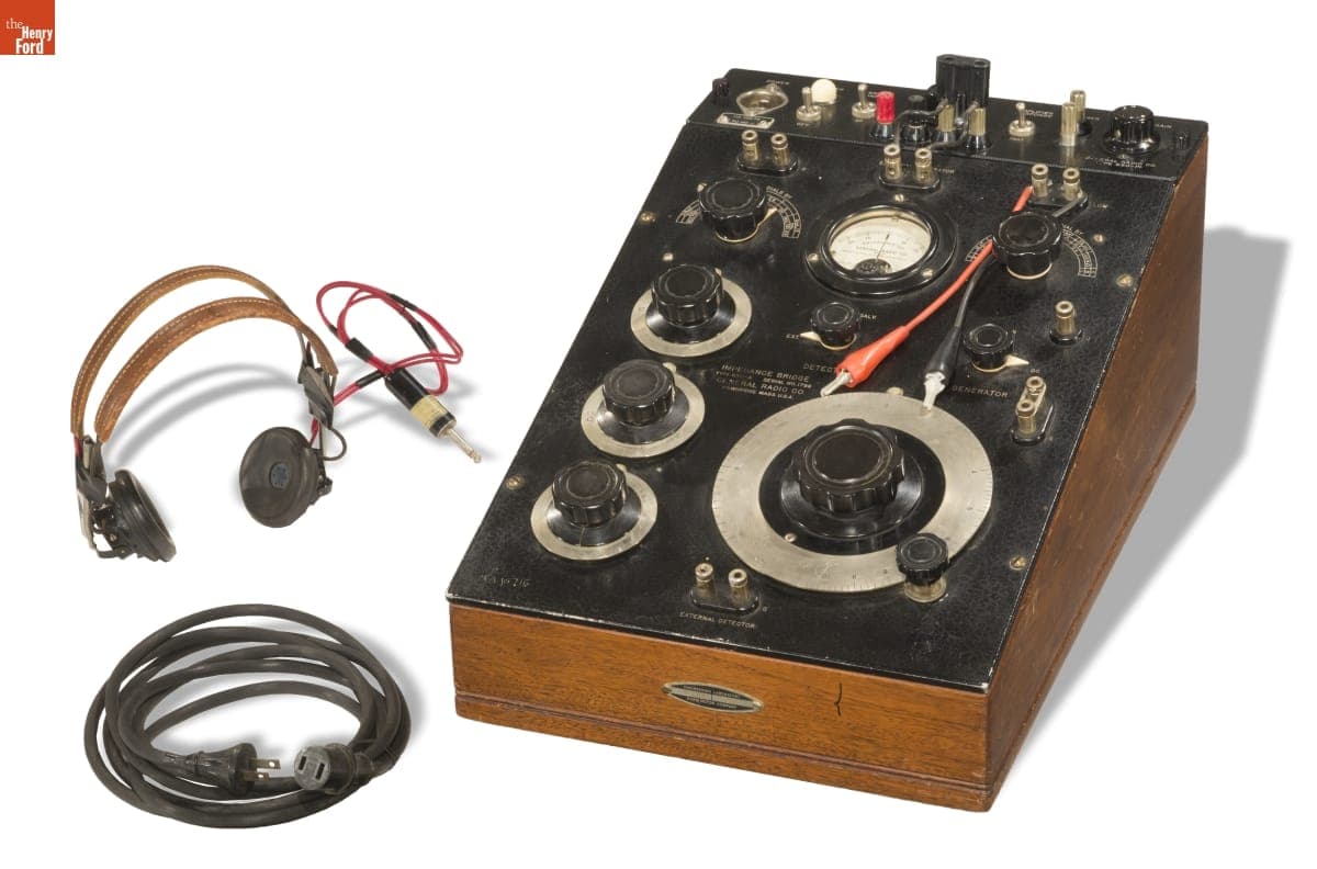 Impedance Bridge, Type 650-A, Used at Ford Motor Company, 1935-1945