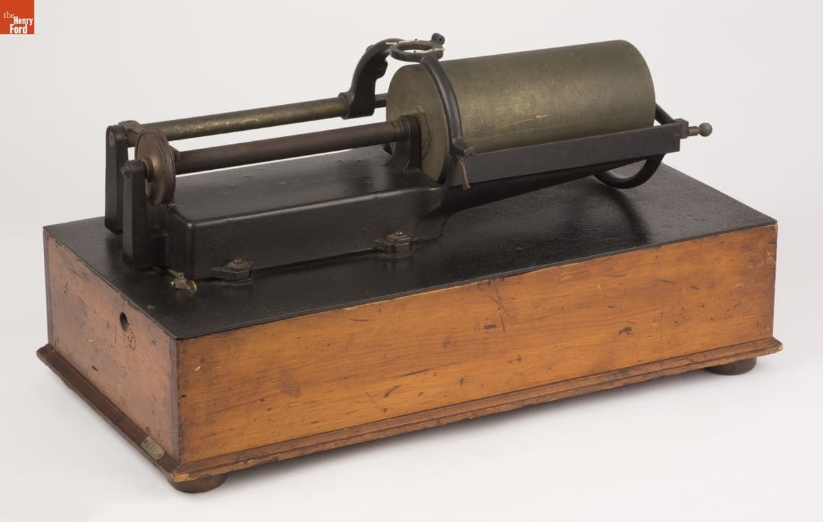 Edison Experimental Cylinder Phonograph, 1909