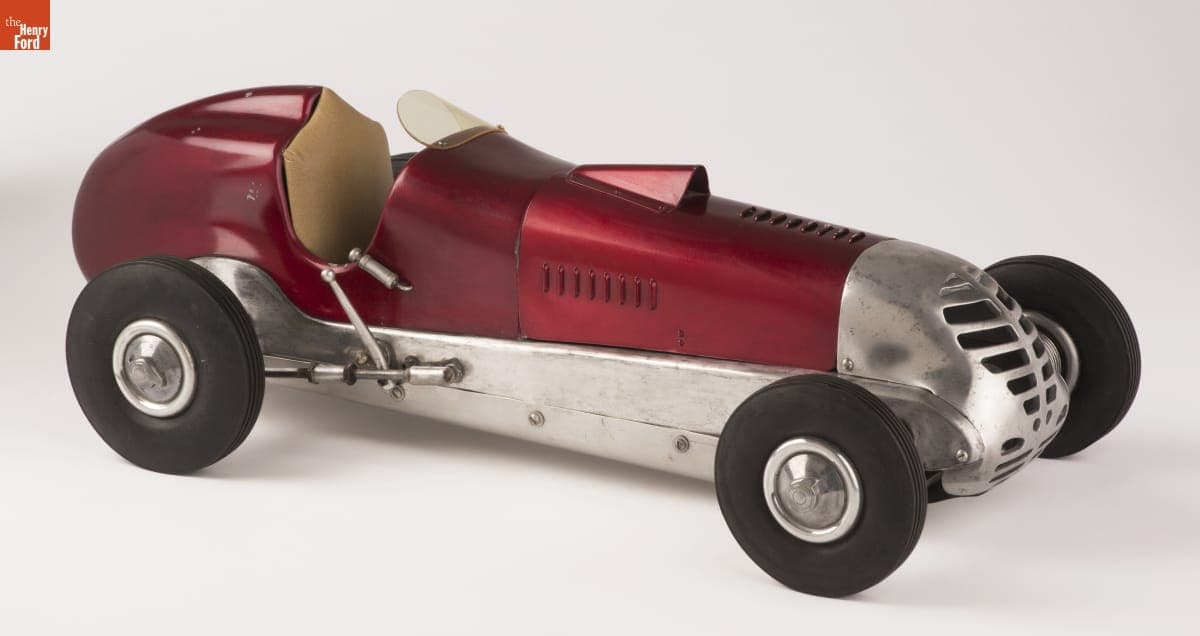 Korn "Indianapolis" Gas-Powered Racing Tether Car, 1940-1941