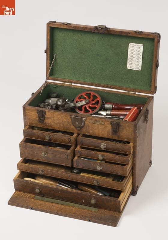 Tool Chest Used by B.B. Korn, 1926-1940