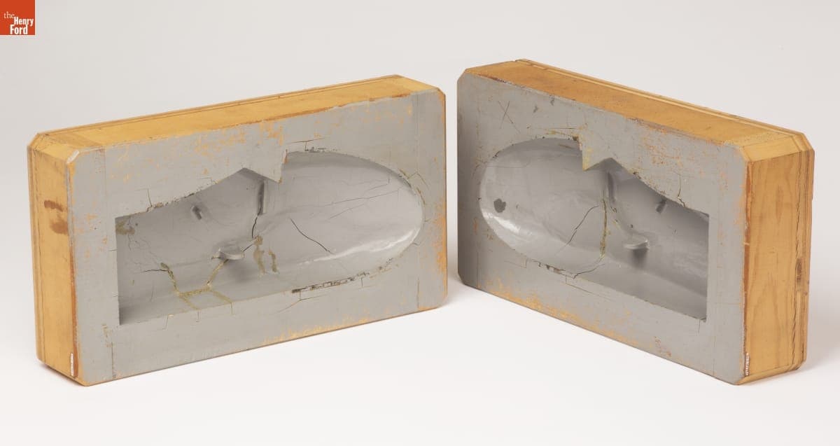 "Indianapolis" Tether Car Mold Used by B.B. Korn, 1940-1941