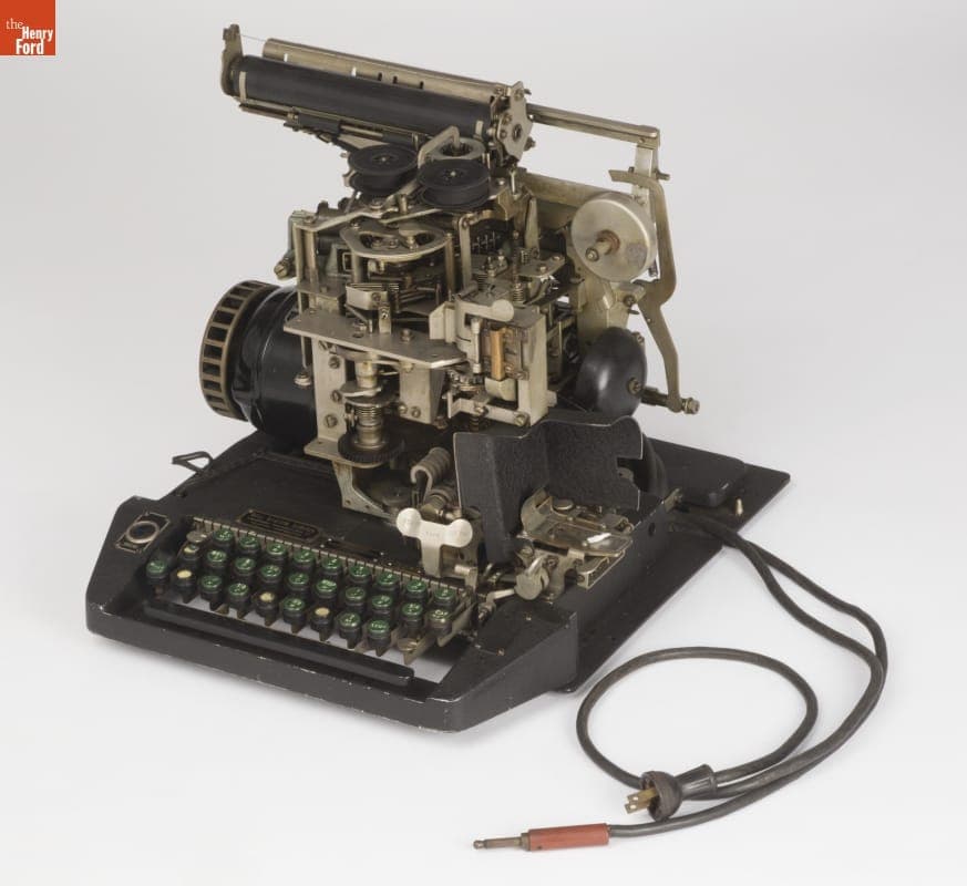 Teletype Transmitter and Printer, Model 26, 1937-1949