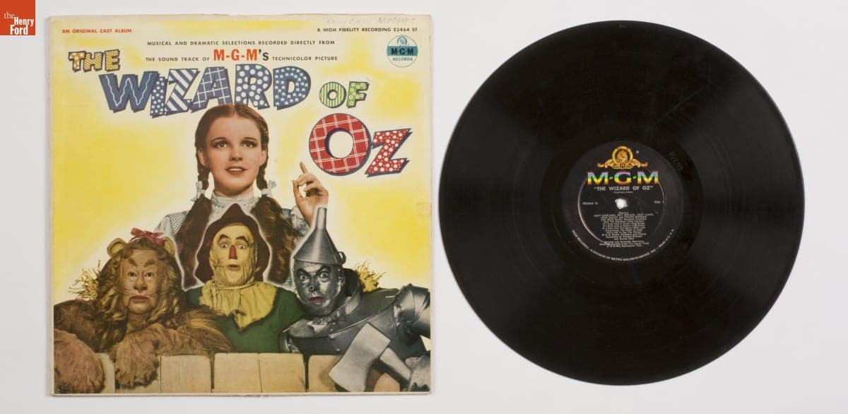Phonograph Record, Selections from the Film "The Wizard of Oz," 1961-1962