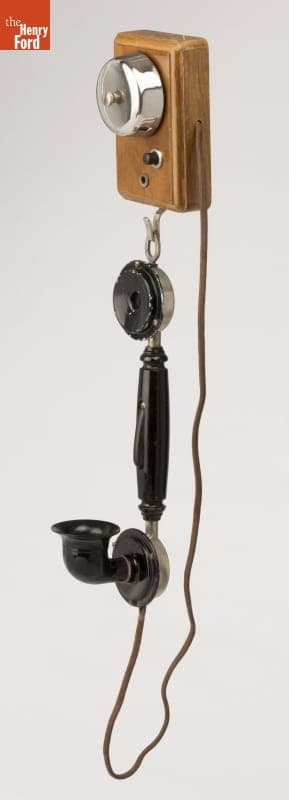 Siemens & Halske Wall Telephone, 1880-1915