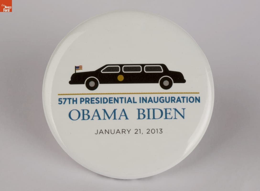 57th Presidential Inauguration Button, 2013