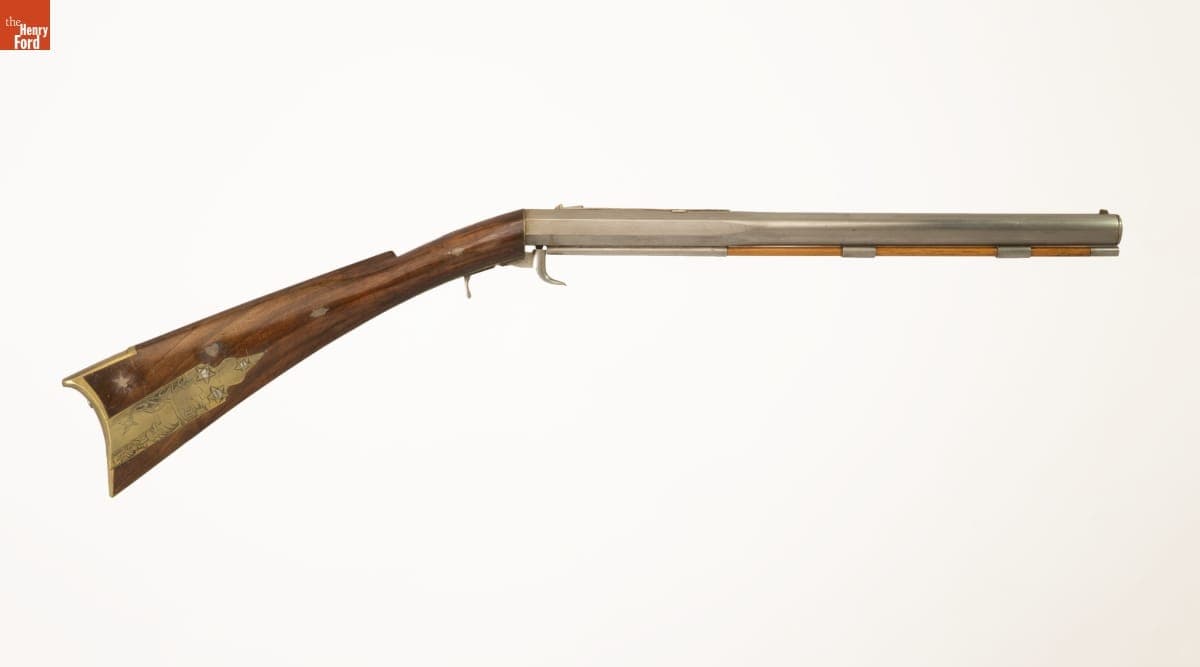 Percussion Underhammer Rifle, 1850-1860
