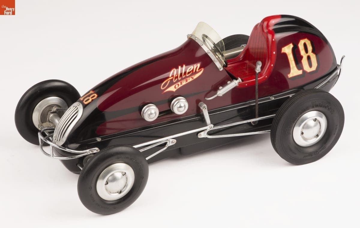 Dooling "F-Car" Gas-Powered Racing Tether Car, 1946