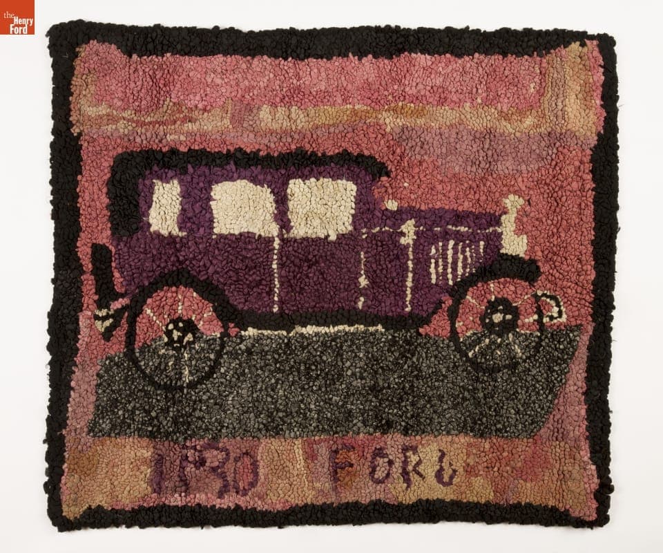 Hooked Rug, Gift to Henry Ford, 1930