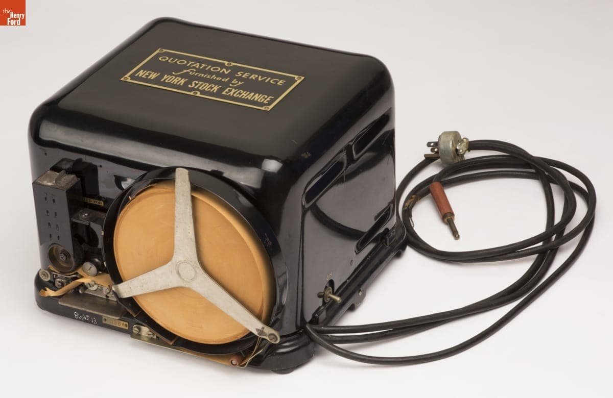 Teletype Stock Ticker, Type CP, 1928-1940