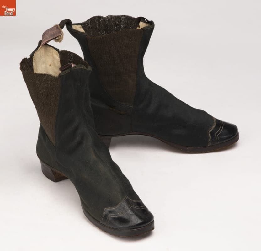 Women's Congress Gaiters, circa 1870