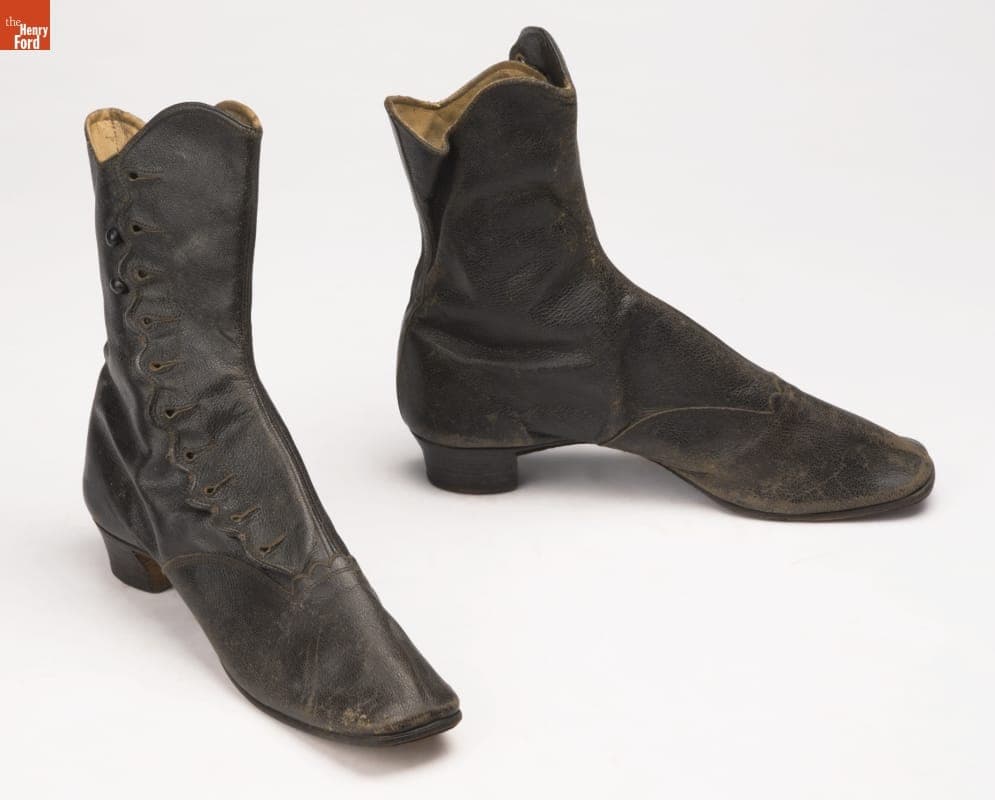 Women's Boots, 1870-1890