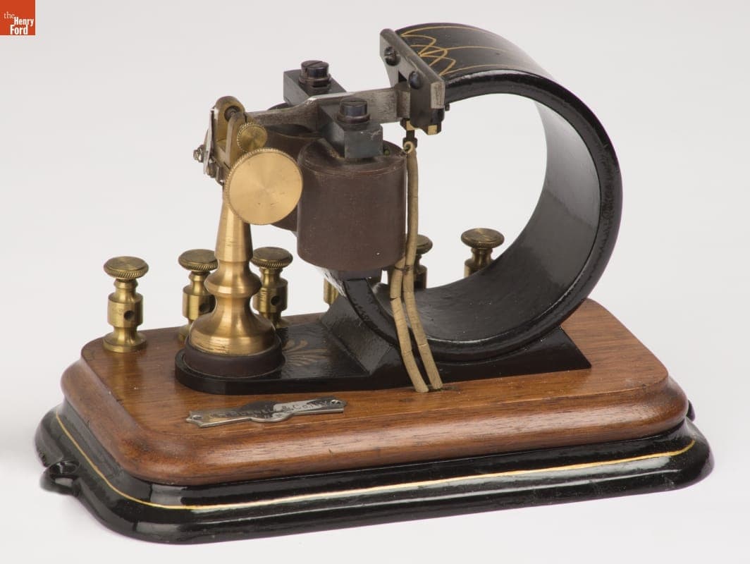 Bunnell Polarized Telegraph Relay, 1890-1900