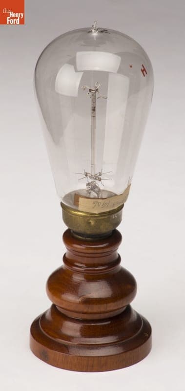 General Electric Tungsten Lamp, circa 1906