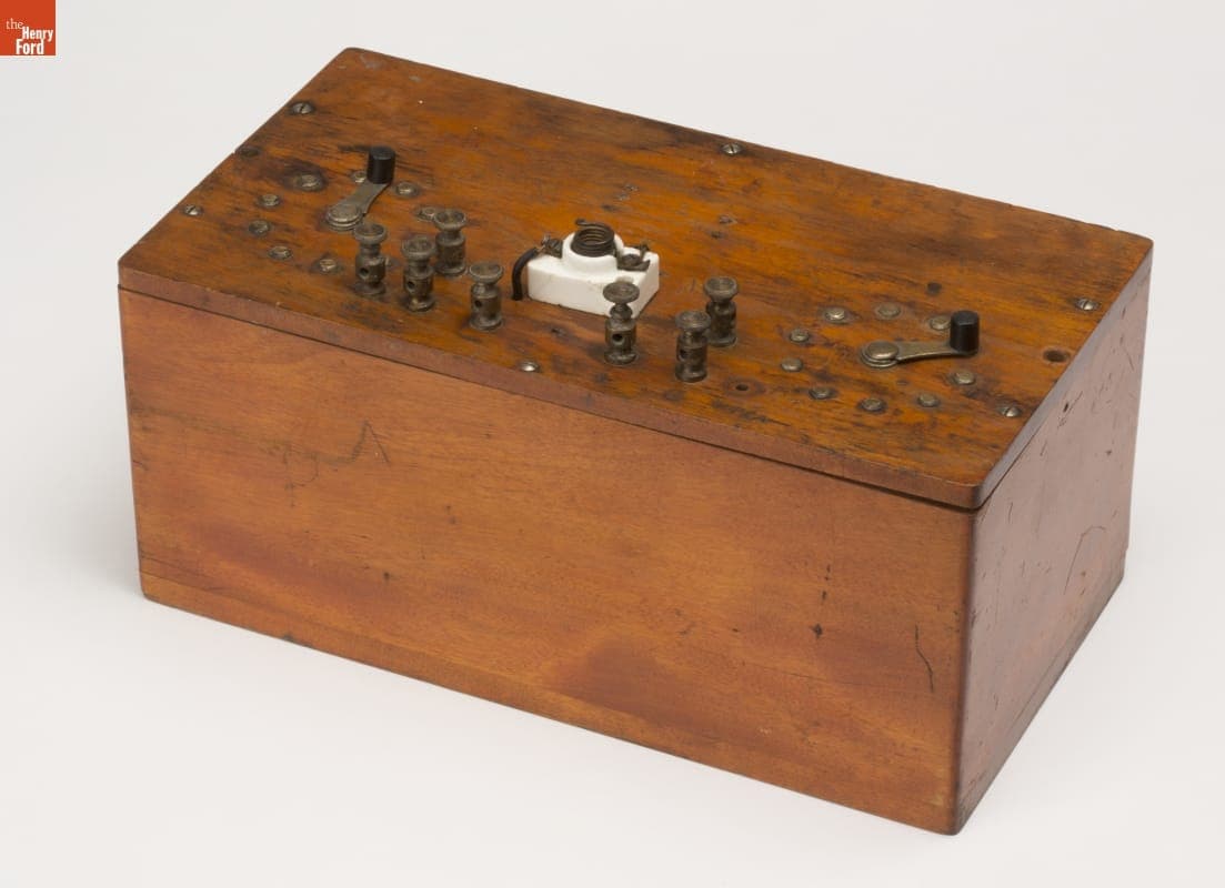 Audion Control Box, Used in Hammond Radio Research Laboratory, circa 1910