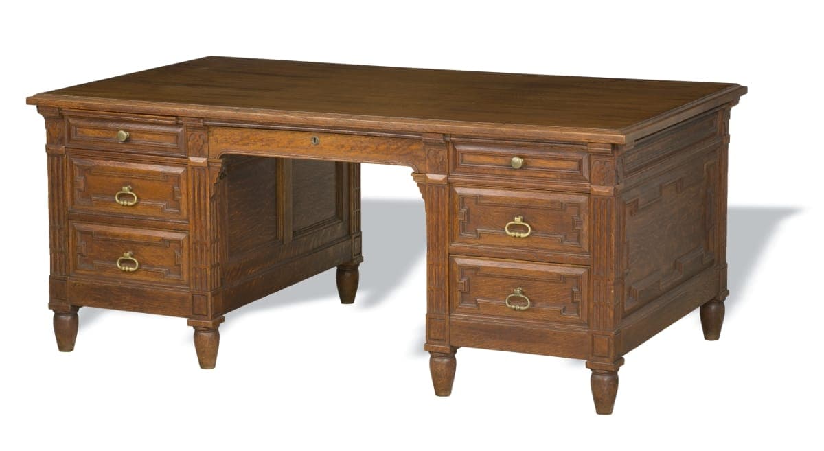 Pedestal Desk, Used by Henry Ford at his Highland Park Plant Office
