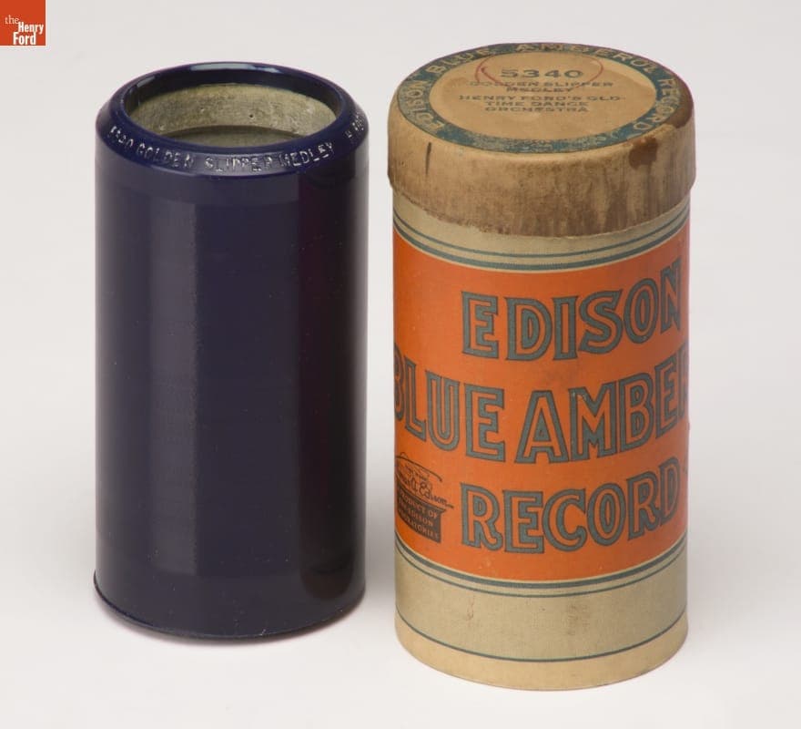 Blue Amberol Cylinder Record, "Golden Slipper Medley," 1925-1927