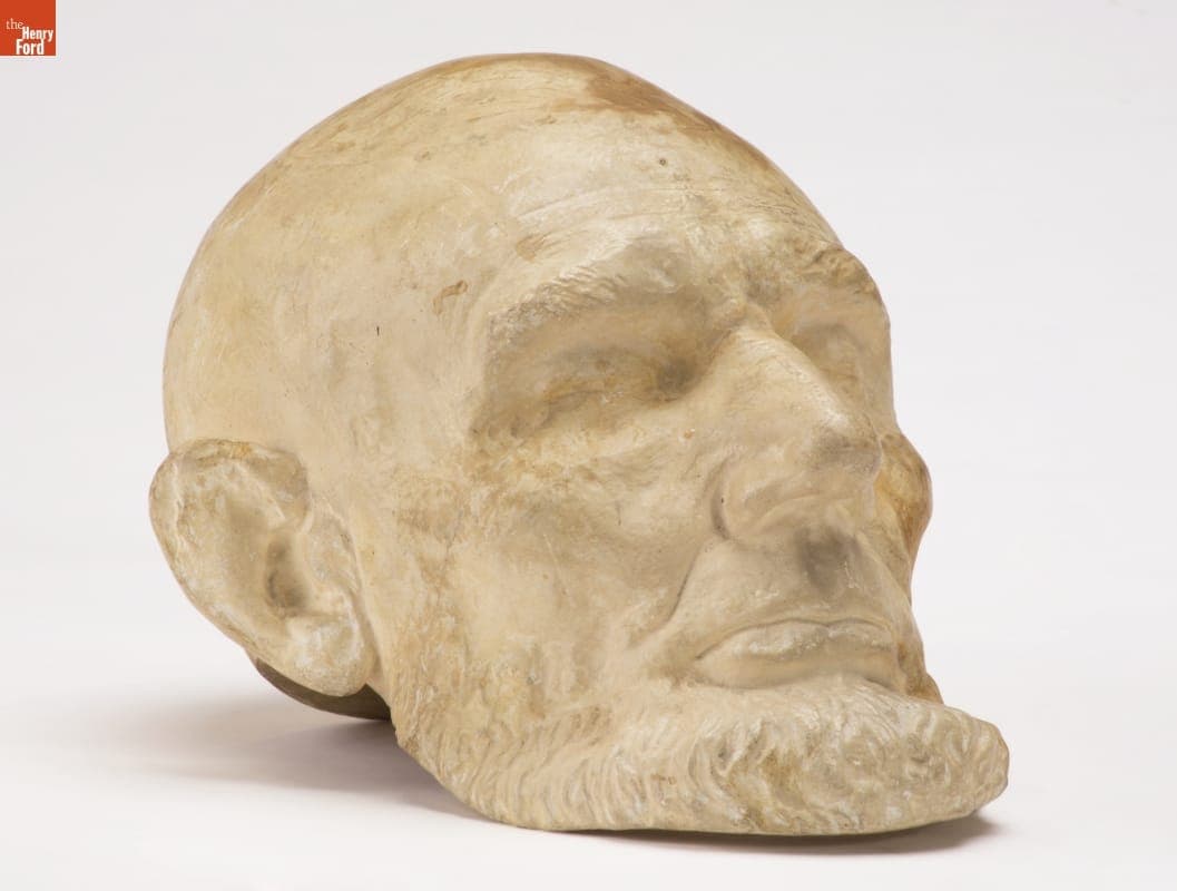 Life Mask of Abraham Lincoln by Clark Mills