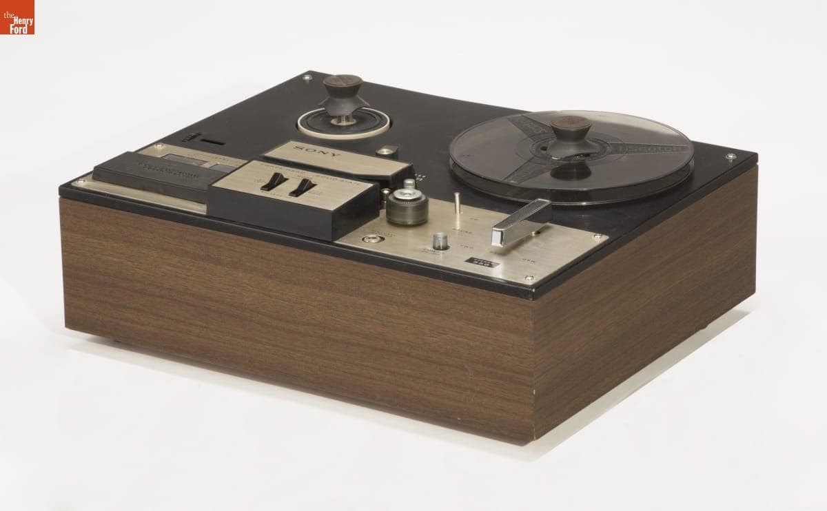 Sony Reel to Reel Stereo Tape Recorder, Model TC-350, circa 1968