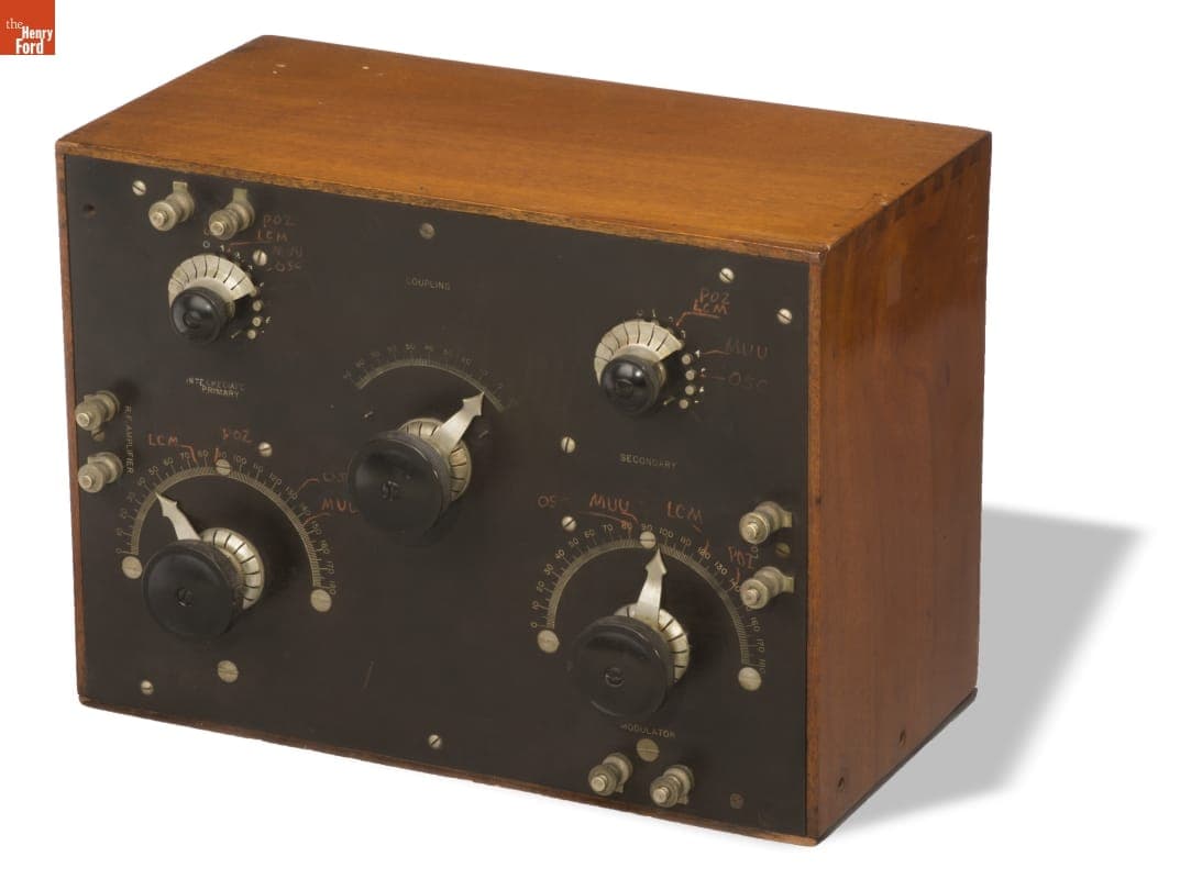 Long Wave Radio Receiver, 1919-1925