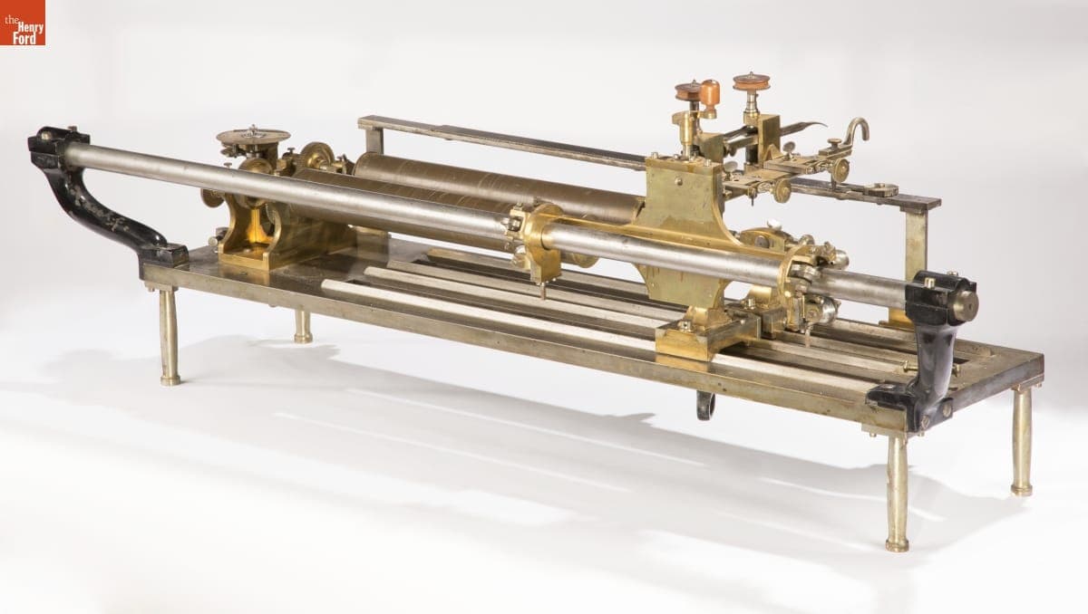 Dual Cylinder Lathe, 1880-1920