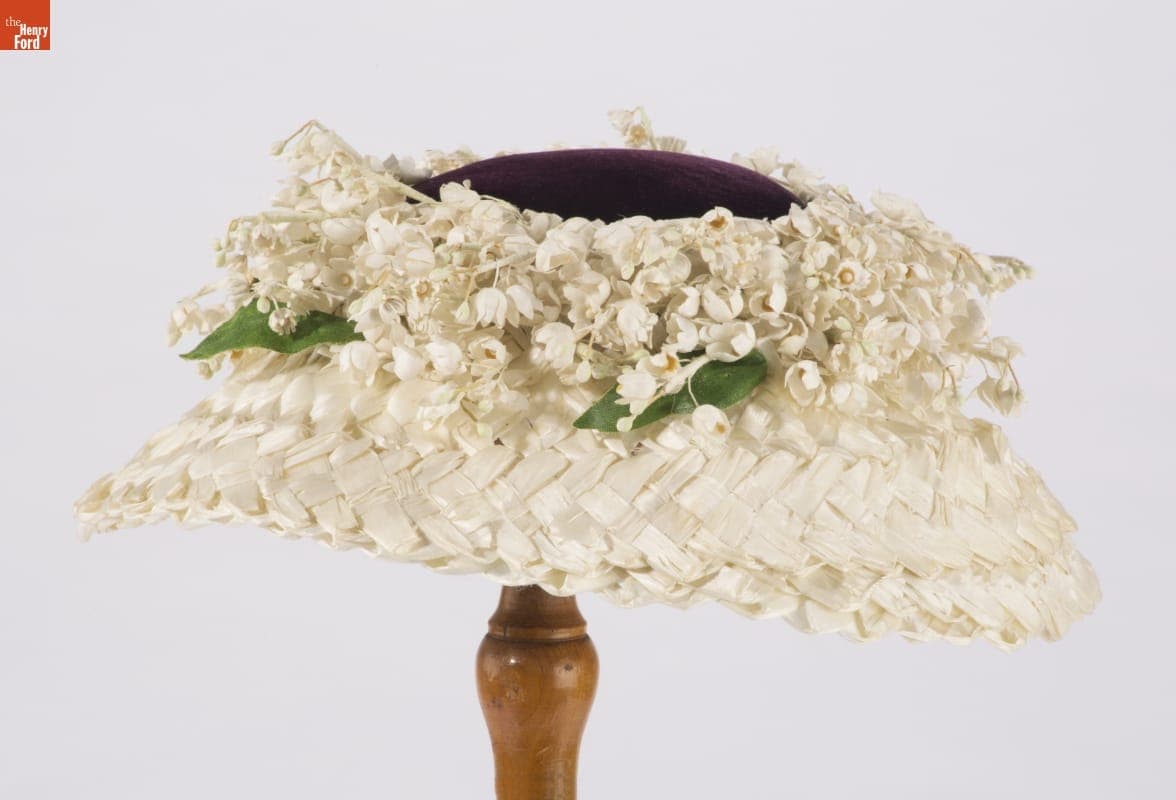 Christian Dior Hat, Worn by Elizabeth Parke Firestone, 1955-1960