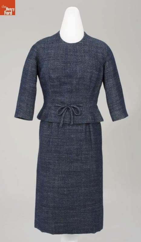 Christian Dior Afternoon Ensemble, Worn by Elizabeth Parke Firestone, 1959