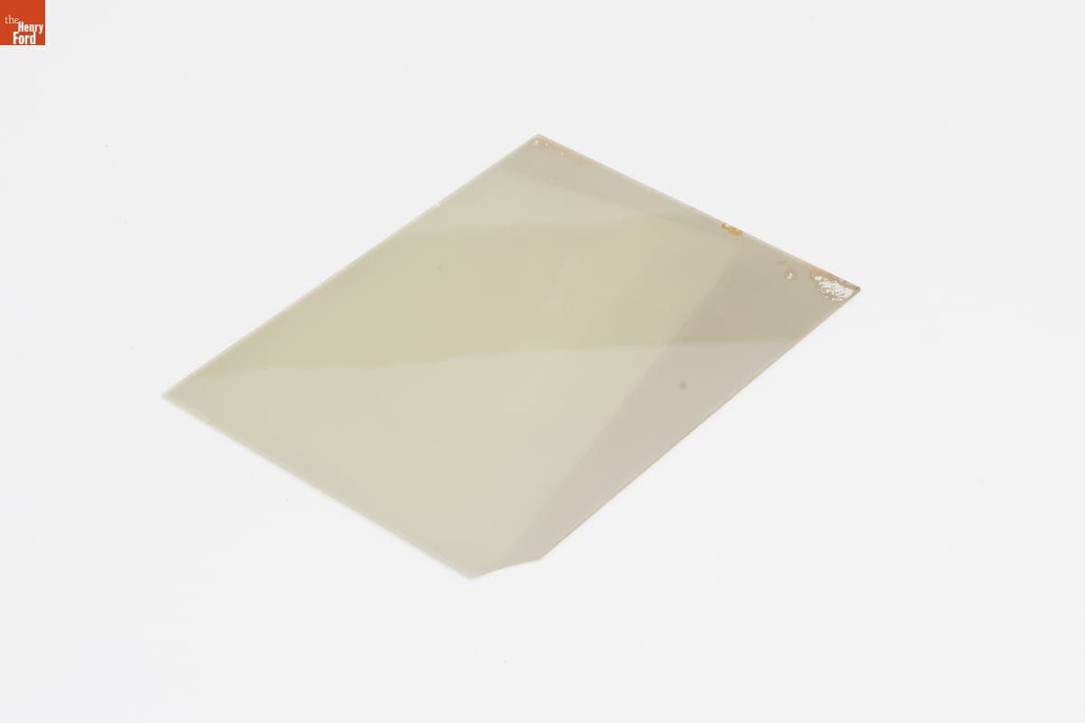 Glass Photographic Plate, 1870-1920