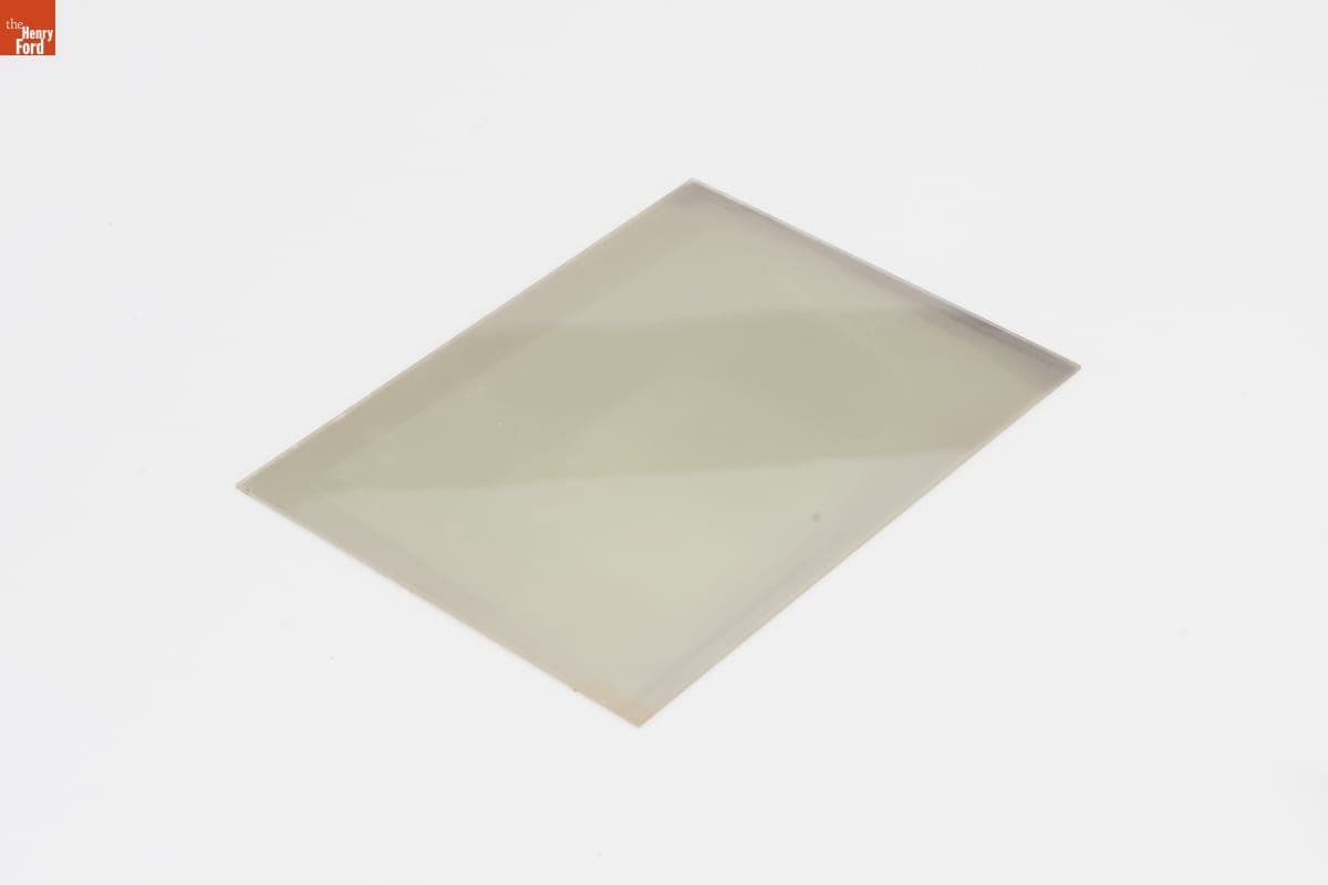 Glass Photographic Plate, 1870-1920